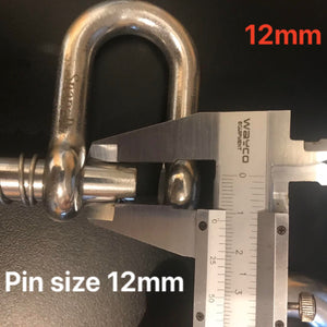 D Shackle (12MM - 2500KG)