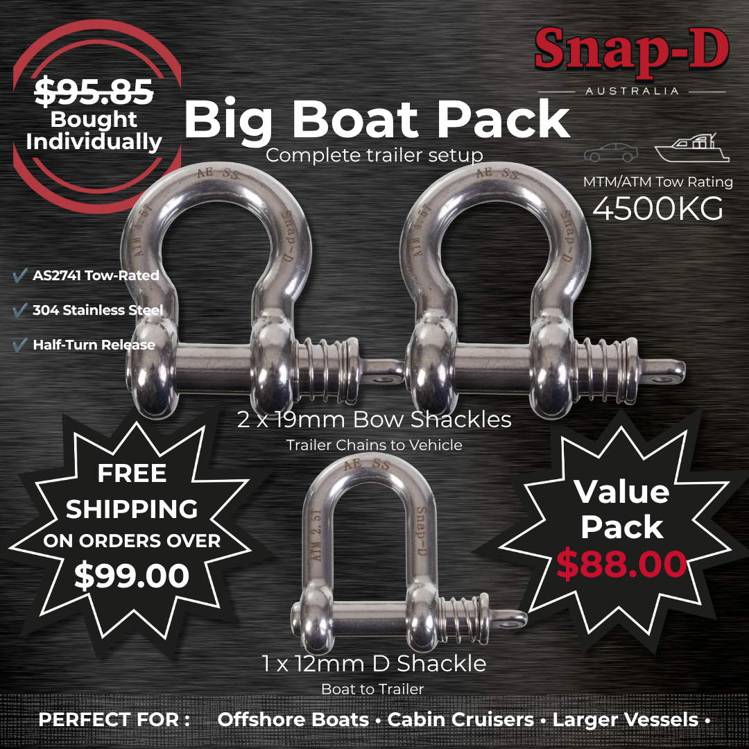 Big Boat Trailer Set-Up Pack – 4500kg ATM