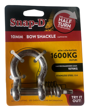 Multi Bow Shackle Pack (6 x Bow Shackles)