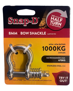 Multi Bow Shackle Pack (6 x Bow Shackles)