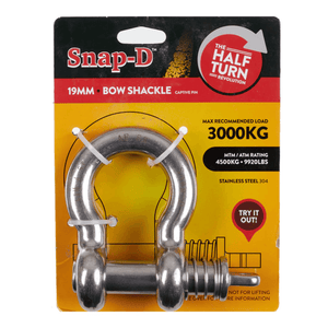 Bow Shackle (19MM - 4500KG)