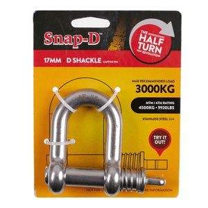 D Shackle (17MM - 4500KG)