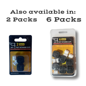 6 Pack Of Retaining Clips